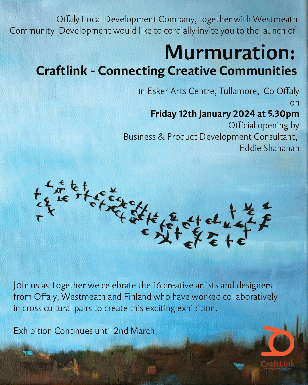 Murmuration – Craftlink – Connecting Creative Communities