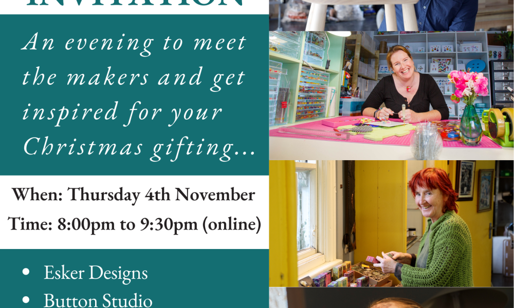 Craftlink – Special INVITATION Christmas ‘Meet the Maker’ Series 2021.