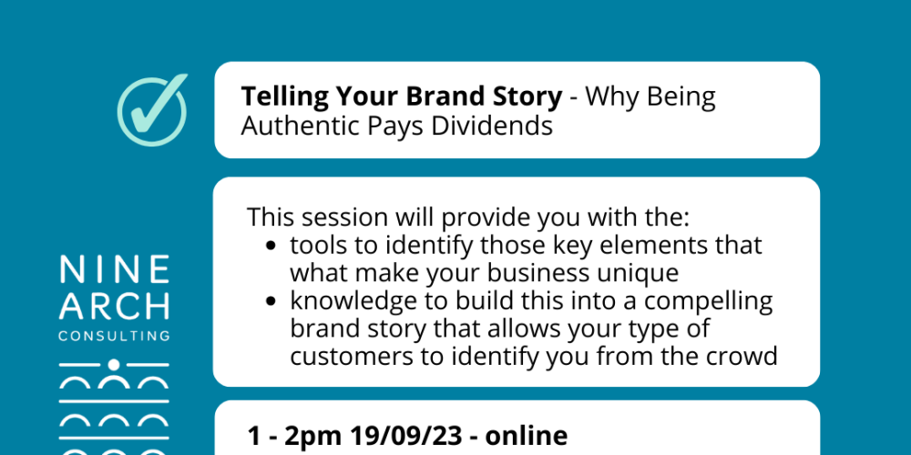 Lunch & Learn –  Telling Your Brand Story – Why Being Authentic Pays Dividends