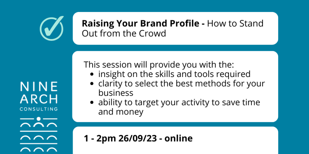 Lunch & Learn – Raising Your Brand Profile – How to Stand Out from the Crowd