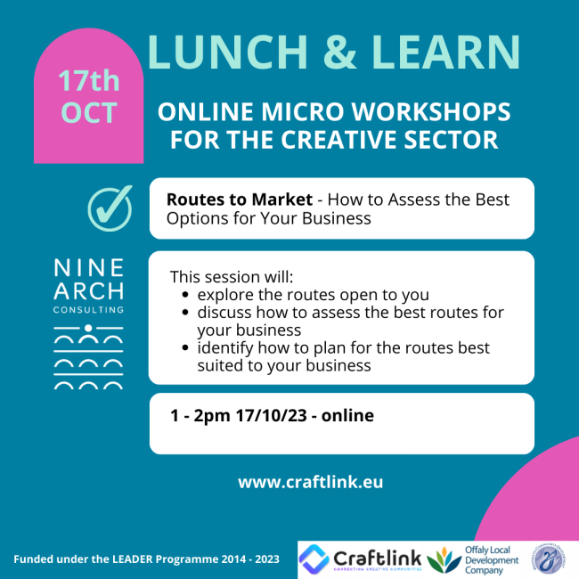 Lunch and Learn &#8211; Routes to Market &#8211; How to Assess the Best Options for Your Business